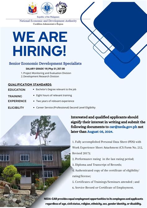 neda job vacancies|Third Level Positions .